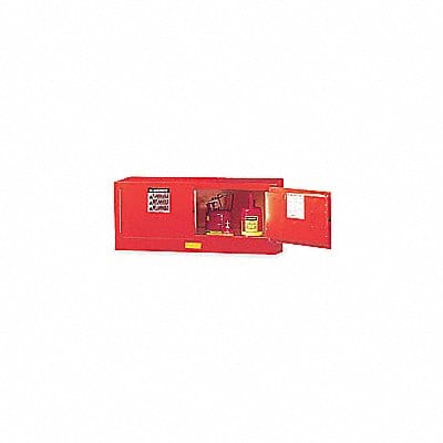 Flammable Safety Cabinet 12 gal Red