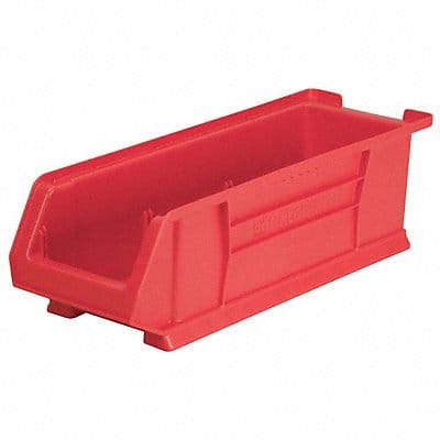 D5437 Super Size Bin Red Plastic 7 in