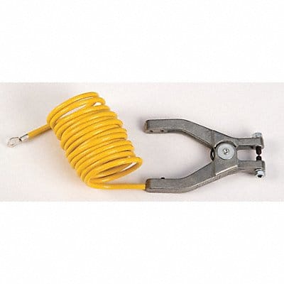 Ground Clamp with Vinyl Coated Wire