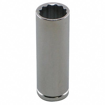 Socket Steel Chrome 4 mm