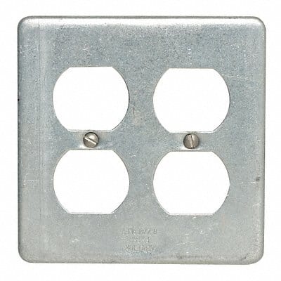 Weatherproof Cover Steel 2 Gangs