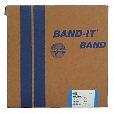 SS Band Heavy Duty Steel 1-1/4