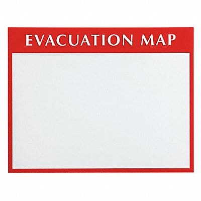 Evacuation Map Holder 13-1/2 H