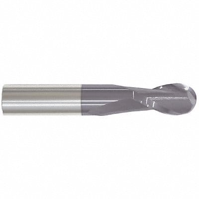 Ball End Mill Single End 9/64 Carbide