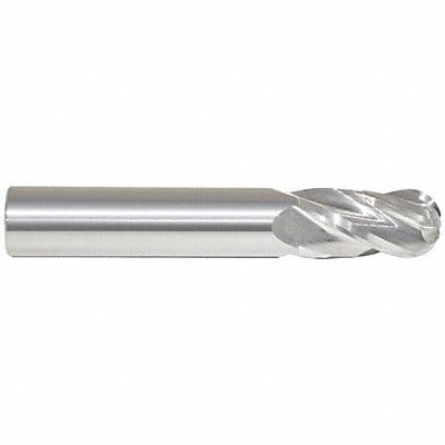 Ball End Mill Single End 11/32 Carbide