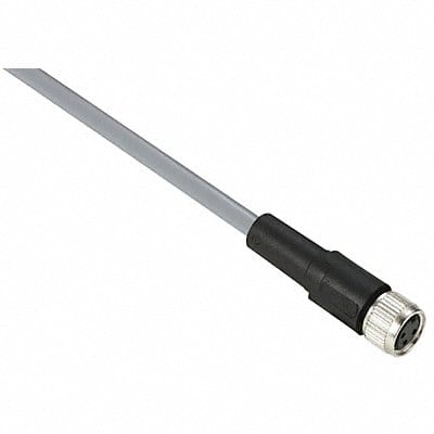 Cordset 6.56 ft Gray 250VAC/300VDC