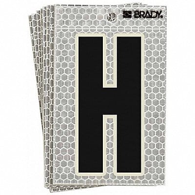 Ultra Reflective Letter H PK10