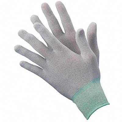 G6631 Antistatic Gloves M Nylon/Carbon PK12