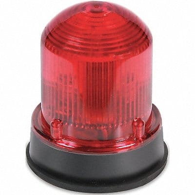 Warning Light LED 120VAC Red 65 FPM