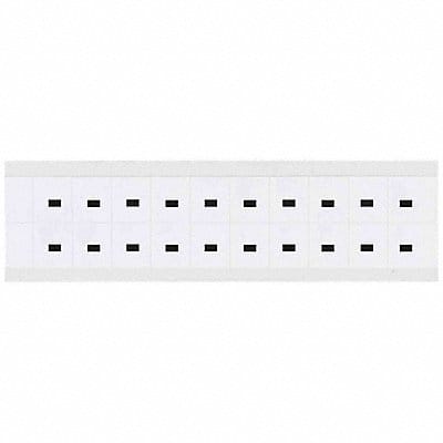 Numbers And Letters Dash 3/4 in H