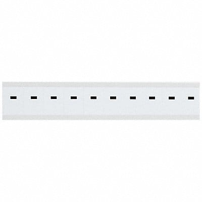 Numbers And Letters Dash 3/4In H PK10