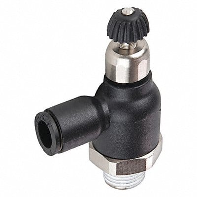 Compact Flow Control Elbow 1/2