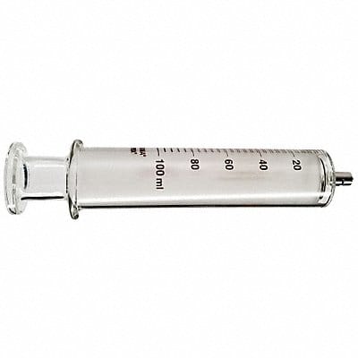 Reusable Glass Syringe 100 mL Luer Lock
