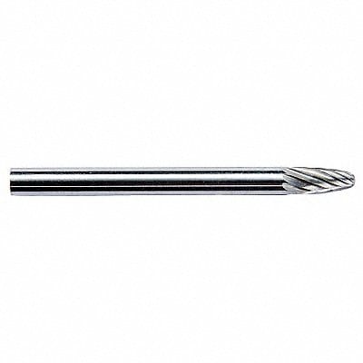 Cone Bur Pointed End 1/8 Carbide