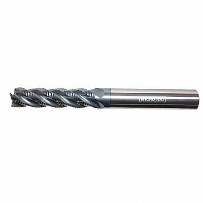 Sq. End Mill Single End Carb 1/4