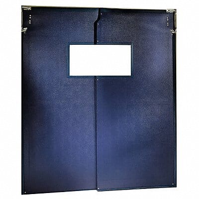 Swinging Door 8 x 7 ft Navy Blue PVC PR