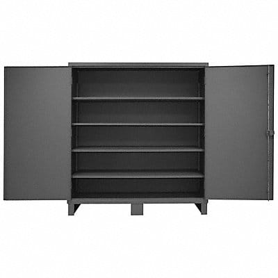 Storage Cabinet 78 x72 x24 Gray 4Shlv