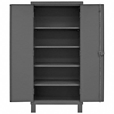 Storage Cabinet 78 x36 x24 Gray 4Shlv