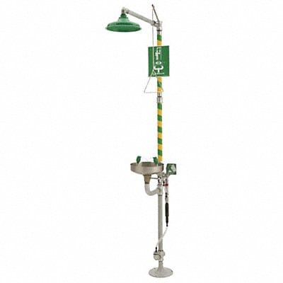 Shower/Eyewash Combination