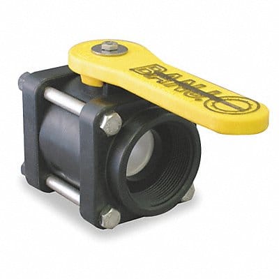 Polypropylene Ball Valve FNPT 1 in Polypropylene Ball Valve FNPT 1 in