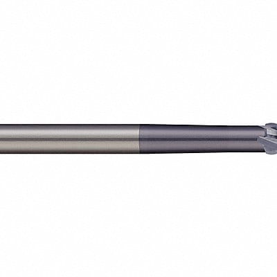 Ball End Mill Single End 3/16 Carbide