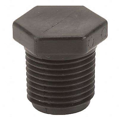 Hex Head Plug 1/2 in Schedule 80 MNPT