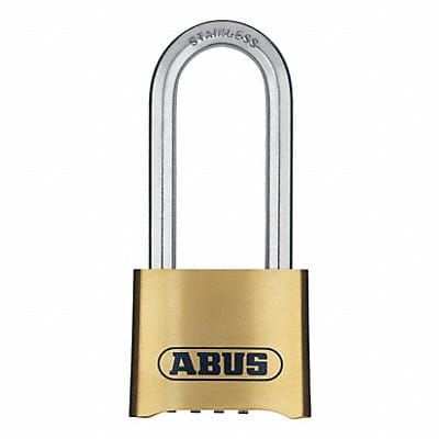 Combination Padlock 2 in Rectangle Gold