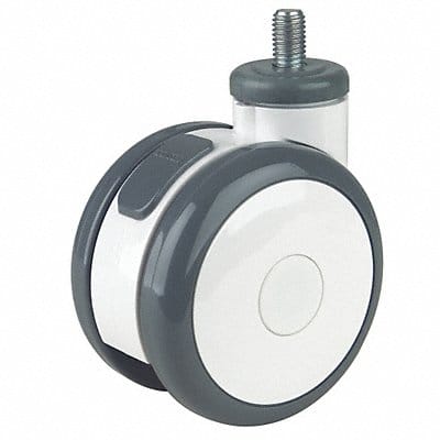 Twin-Wheel Threaded Stem Caster 4