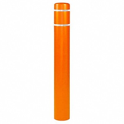 Bollard Cover Orange 5 in Dia