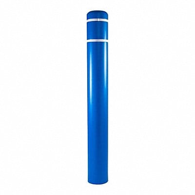 Bollard Cover Blue 7 3/10 in Dia