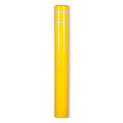 Bollard Cover Yellow 5 in Dia