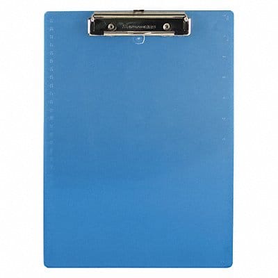 Clipboard Letter Size Plastic Ice Blue