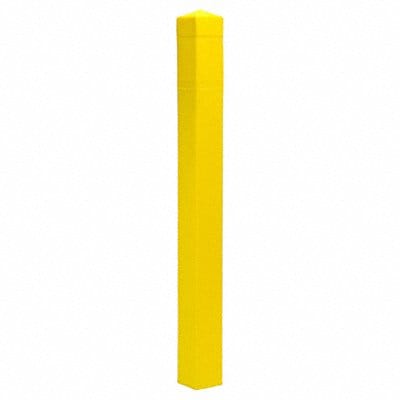 Bollard Cover Yellow 5 in Dia