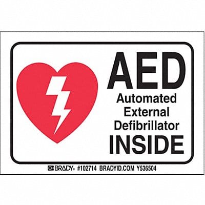 Label 3 1/2 in x 5 in Polyester