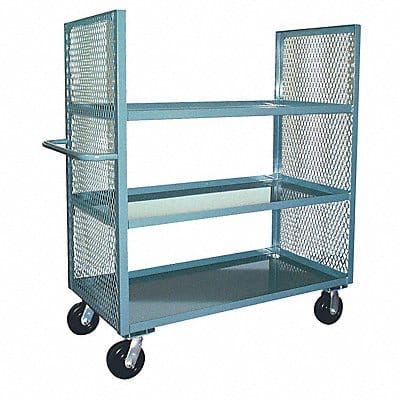 Stock Cart 3000 lb 3 Shelf 48 in L