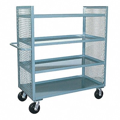Stock Cart 3000 lb 4 Shelf 48 in L