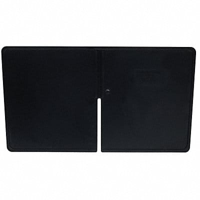 Divider 8 3/8 in Black 10 PK10