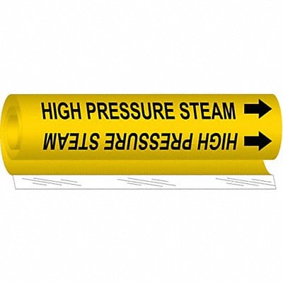 Pipe Mrkr High Prssr Steam 26in H 12in W