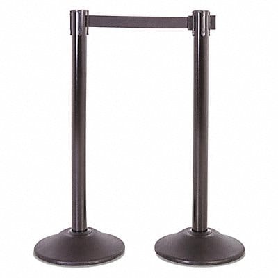 Stl Stanchion Black 13ft Black Belt PR1