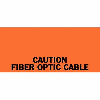 Fiber Optic Cable Labl 2 1/4 in H 5 in W
