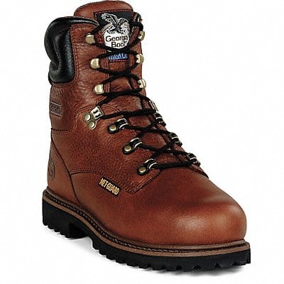 8-Inch Work Boot M 9 1/2 Brown PR