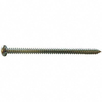 ShtMtlScrw Scrw Sz #8 Zinc 3/8 L PK100