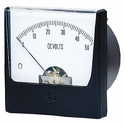 Analog Panel Meter DC Voltage 0-50 DC V