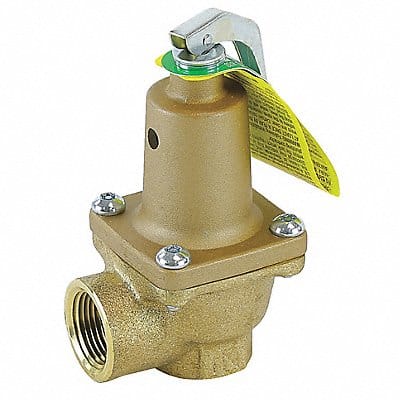 Pressure Safety Relief Valve 3/4 75 psi