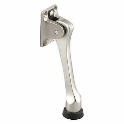 Kick-Down Door Holder Satin Ni 4-3/4