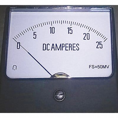 Analog Panel Meter DC Current 0-25 DC A