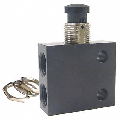 Manual Air Control 3-Way 2-Position 1/8
