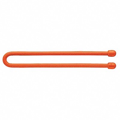 Gear Tie Orange 12 in PK2