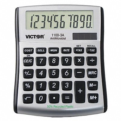 Portable Calculator LCD 10 Digits