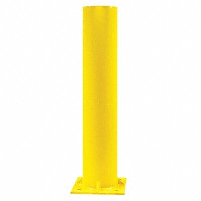 Bollard 36 in H Yellow Carbon Steel